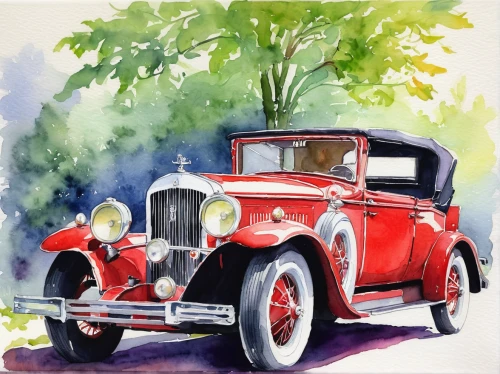 austin 7,watercolor painting,antique car,isotta fraschini tipo 8,ford model a,rolls royce 1926,watercolor,digiscrap,1930 ruxton model c,morris eight,watercolor paint,vintage car,vintage cars,citroën traction avant,wolseley 4/44,bmw 327,austin 16 hp,vintage vehicle,ford landau,old car,Art,Classical Oil Painting,Classical Oil Painting 27