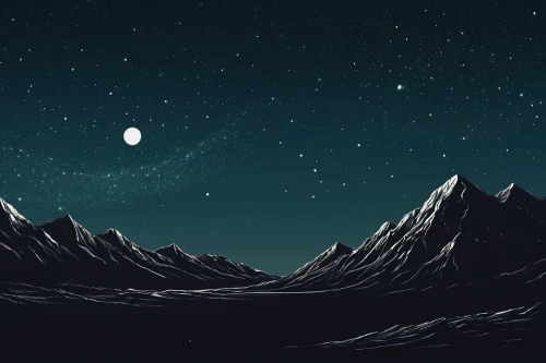 moon and star background,earth rise,mountains,digital background,lunar landscape,borealis,background screen,ice planet,desktop wallpaper,desktop background,screen background,exoplanet,minimalist wallpaper,art background,barren,night sky,the night sky,lunar,desktop,nightsky,Illustration,Japanese style,Japanese Style 08