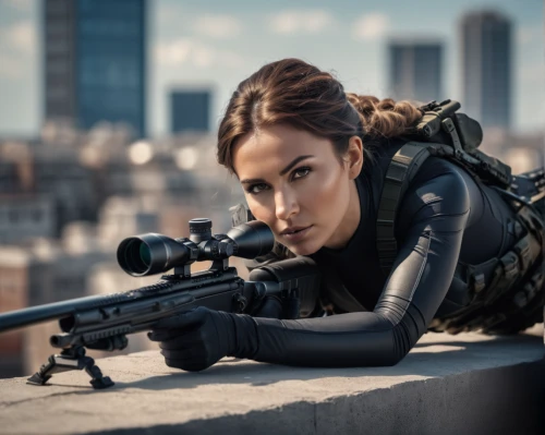sniper,woman holding gun,girl with gun,girl with a gun,close shooting the eye,agent,spy,rifle,nancy crossbows,combat pistol shooting,tactical,mercenary,huntress,agent 13,spy visual,the sandpiper combative,action film,swat,specnaarms,operator,Photography,General,Cinematic