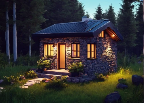 small cabin,the cabin in the mountains,summer cottage,small house,house in the forest,log cabin,cottage,cabin,little house,inverted cottage,log home,wooden hut,miniature house,mountain hut,house in mountains,house in the mountains,lonely house,home landscape,alpine hut,wooden house,Conceptual Art,Fantasy,Fantasy 19
