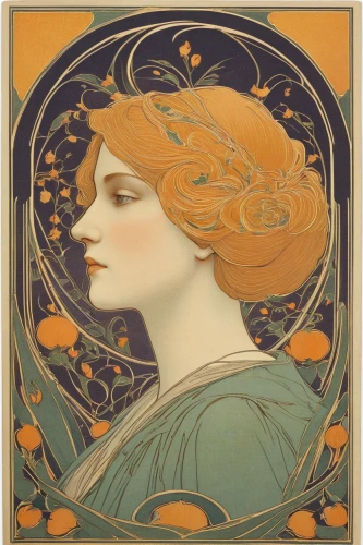 art nouveau,mucha,art nouveau design,art nouveau frame,art nouveau frames,alfons mucha,art deco woman,art deco ornament,art deco frame,ethel barrymore - female,orange blossom,art deco,1906,1905,rusalka,lillian gish - female,laurel wreath,1921,venus,vintage illustration,Conceptual Art,Oil color,Oil Color 16