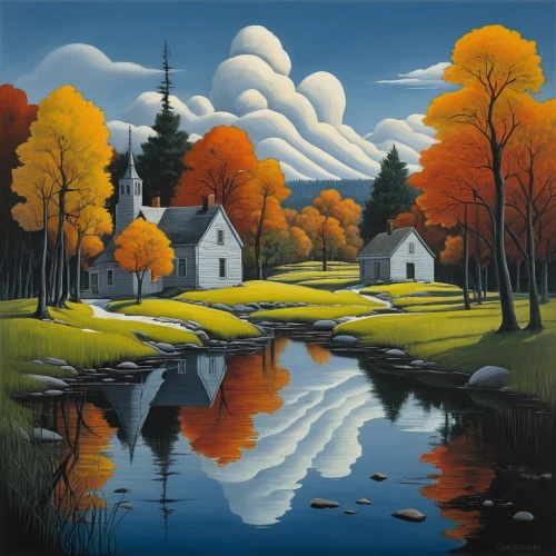 autumn landscape,fall landscape,home landscape,rural landscape,farm landscape,autumn idyll,church painting,david bates,landscape background,mushroom landscape,motif,forest landscape,autumn icon,landscape,nature landscape,robert duncanson,carol colman,autumn scenery,one autumn afternoon,landscapes,Illustration,Black and White,Black and White 22