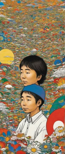 shirakami-sanchi,fukushima,korea,芦ﾉ湖,korean culture,world digital painting,digiart,japanese icons,朽木,studio ghibli,vietnam's,asian vision,painting pattern,korean flag,children's background,chinese icons,nộm,portrait background,sakana,korean,Illustration,Children,Children 02