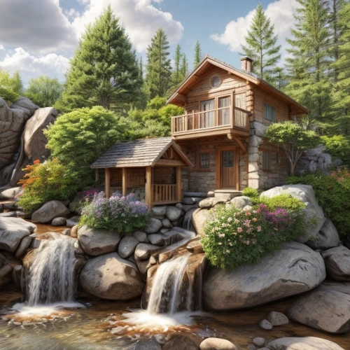summer cottage,house in mountains,the cabin in the mountains,house by the water,house in the mountains,small cabin,house in the forest,idyllic,house with lake,cottage,home landscape,log cabin,fisherman's house,beautiful home,log home,wooden house,mountain settlement,small house,landscape background,pool house,Common,Common,Natural