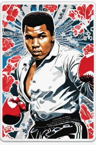 muhammad ali,mohammed ali,panamanian balboa,striking combat sports,black power button,power icon,supersonic fighter,twitch icon,the hand of the boxer,cd cover,sanshou,vector graphic,knockout punch,vector image,george ribbon,professional boxing,afro american,cool woodblock images,combat sport,muhammad,Unique,Design,Sticker