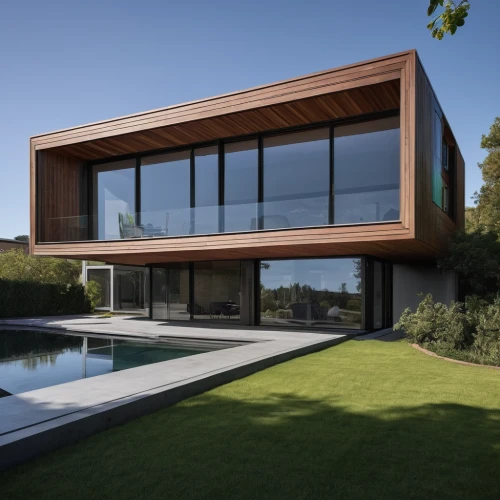 corten steel,modern house,dunes house,modern architecture,timber house,cubic house,residential house,cube house,danish house,frame house,contemporary,wooden house,glass facade,archidaily,house shape,3d rendering,folding roof,arhitecture,luxury property,house by the water,Illustration,Retro,Retro 16