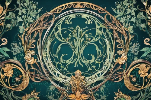 art nouveau design,art nouveau,art nouveau frame,art nouveau frames,theater curtain,antique background,floral ornament,laurel wreath,decorative frame,stage curtain,damask background,theatre curtains,baroque,frame ornaments,rococo,decorative element,vintage wallpaper,fire screen,vintage background,theater curtains,Illustration,Retro,Retro 13