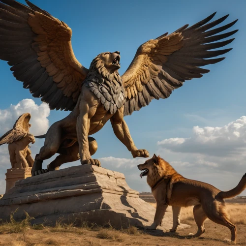 griffon bruxellois,gryphon,griffin,sphinx,sphinx pinastri,the sphinx,mongolian eagle,imperial eagle,of prey eagle,bird bird-of-prey,bird of prey,ancient dog breeds,golden eagle,eagle,eagle eastern,falconry,pegasus,african eagle,birds of prey,raven sculpture,Photography,General,Natural