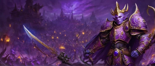 wall,purple,purple wallpaper,emperor,defense,purple background,cleanup,massively multiplayer online role-playing game,heroic fantasy,paladin,purple and gold,destroy,dark elf,northrend,undead warlock,hall of the fallen,purple landscape,fantasy art,april fools day background,rich purple,Illustration,Abstract Fantasy,Abstract Fantasy 07