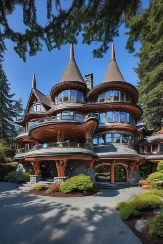 beautiful home,luxury property,fairy tale castle,luxury home,large home,architectural style,luxury real estate,vancouver island,asian architecture,house in the mountains,bendemeer estates,house in the forest,crispy house,log home,timber house,chalet,modern architecture,crooked house,fairytale castle,dunes house,Conceptual Art,Sci-Fi,Sci-Fi 13