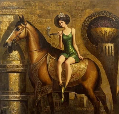 centaur,girl with a wheel,sagittarius,majorette (dancer),man and horses,bactrian,trajan,horseback,equestrianism,perseus,cleopatra,joan of arc,equestrian,racehorse,david bates,the horse at the fountain,jockey,woman with ice-cream,horse herder,camelride,Common,Common,Cartoon