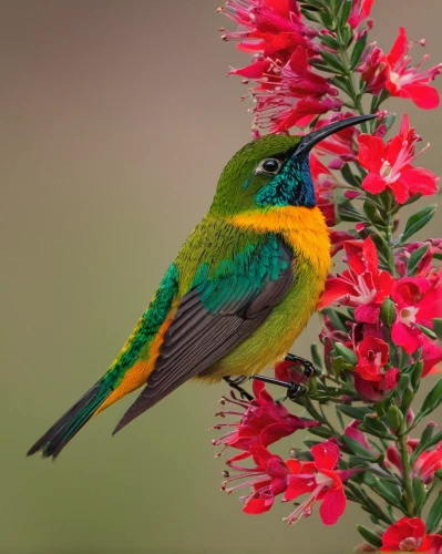 southern double-collared sunbird,sunbird,orange-breasted sunbird,european bee eater,brown-throated sunbird,bee eater,humming-bird,green-tailed emerald,ruby-throated hummingbird,scarlet honeyeater,bee hummingbird,collared inca,rofous hummingbird,calliope hummingbird,colorful birds,cape weaver,allens hummingbird,white-crowned,annas hummingbird,ruby throated hummingbird,Art,Artistic Painting,Artistic Painting 02