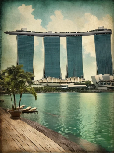 marina bay sands,singapore landmark,marina bay,singapore,singapore sling,singapura,harbour city,merlion,gardens by the bay,beautiful buildings,pan pacific hotel,tall buildings,changi,digital compositing,city scape,skyscapers,landmarks,harbourfront,capital cities,tilt shift,Illustration,Realistic Fantasy,Realistic Fantasy 35