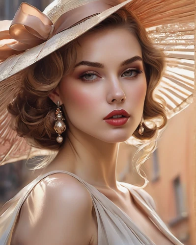 vintage makeup,vintage woman,beautiful bonnet,women's cosmetics,romantic portrait,fashion illustration,romantic look,sun hat,vintage women,vintage girl,the hat of the woman,the hat-female,retouching,high sun hat,straw hat,beautiful model,fashion vector,panama hat,hat vintage,vintage fashion,Photography,General,Natural
