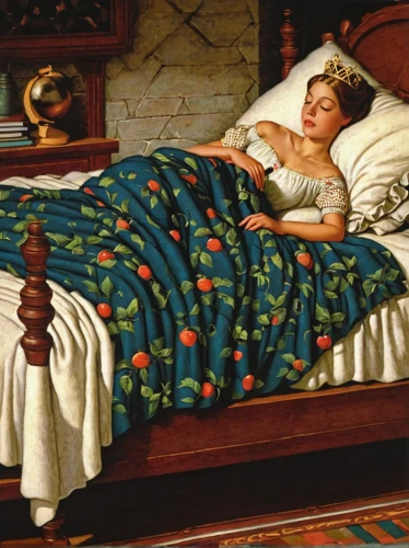 woman on bed,david bates,child with a book,girl in bed,four-poster,bedding,sleeping apple,quilt,the girl in nightie,relaxed young girl,infant bed,bed linen,comforter,the sleeping rose,rose sleeping apple,bed,little girl reading,children's bedroom,four poster,mattress,Conceptual Art,Daily,Daily 33