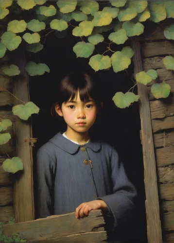 child portrait,child with a book,the little girl,the japanese doll,child's frame,painter doll,wooden doll,children's background,japanese doll,world digital painting,studio ghibli,vintage children,photo painting,bouguereau,girl in the garden,child,digital painting,young girl,little girl reading,portrait background,Illustration,Japanese style,Japanese Style 14
