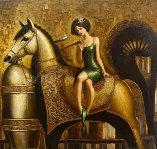 girl with a wheel,girl with bread-and-butter,winemaker,horseback,centaur,man and horses,carousel horse,equestrian,majorette (dancer),jockey,racehorse,equestrianism,horse trainer,art deco woman,sagittarius,horse herder,riding lessons,italian painter,horsemanship,camelride,Common,Common,Cartoon