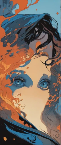 fire and water,washes,detail shot,transistor,burning hair,scarlet witch,submerged,flame spirit,coloring,wonder woman,splash,fluid,combustion,refining,wonder woman city,lake of fire,amano,burning earth,widow's tears,siren