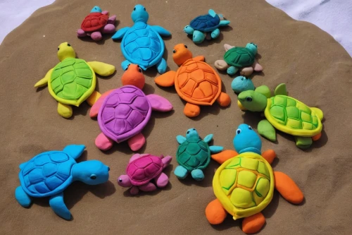 turtles,tortoises,play-doh,plasticine,stacked turtles,clay figures,trachemys,turtle pattern,play dough,play doh,macrochelys,hatchlings,sea creatures,plush figures,teenage mutant ninja turtles,clay animation,vintage toys,aquatic animals,children toys,marzipan figures,Unique,3D,Clay