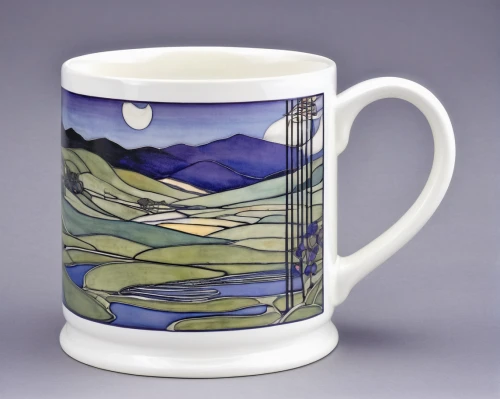 glass mug,printed mugs,enamel cup,coffee mugs,coffee mug,beer mug,mug,mugs,earthenware,tea glass,porcelain tea cup,enamelled,coffee cup,chinaware,beer stein,glass cup,tea cup,salt meadow landscape,stoneware,mountain scene,Illustration,Retro,Retro 05