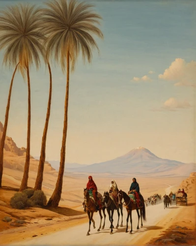 camel caravan,merzouga,camel train,desert landscape,caravan,desert desert landscape,dromedaries,libyan desert,nomadic people,bedouin,caravanserai,ouarzazate,caravansary,orientalism,marrakech,north african bristle ends,desert safari,cairo,zagora,date palms,Illustration,Abstract Fantasy,Abstract Fantasy 02