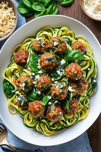 fiddlehead fern,meatballs,spinach dumplings,lemon basil,mediterranean cuisine,insalata caprese,arrabbiata sauce,creamed spinach,kofta,falafel,pesto,caprese,spinach salad,pasta pomodoro,tagliatelle,caprese salad,gremolata,bocconcini,mediterranean diet,fra diavolo sauce,Illustration,Retro,Retro 24