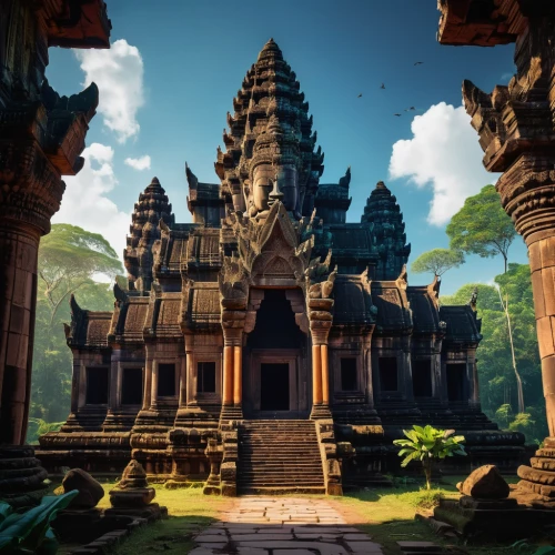 angkor,cambodia,angkor wat temples,thai temple,asian architecture,ayutthaya,southeast asia,buddhist temple complex thailand,siem reap,thai,ancient buildings,bali,bagan,ubud,candi rara jonggrang,artemis temple,indonesia,temple,chiang mai,ancient city,Photography,General,Fantasy