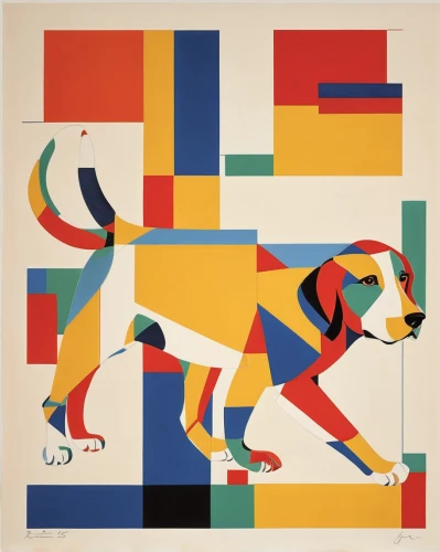 serbian tricolour hound,color dogs,bruno jura hound,dog illustration,geometrical animal,appenzeller sennenhund,russo-european laika,tibet terrier,canidae,ancient dog breeds,fila brasileiro,hanover hound,heraldic animal,alsatian,mondrian,artois hound,greater swiss mountain dog,animal icons,suidae,kennel club,Art,Artistic Painting,Artistic Painting 43