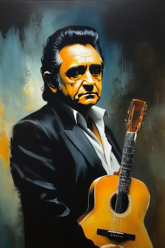 painted guitar,jazz guitarist,godfather,gibson,elvis,johnnycake,the guitar,classical guitar,flamenco,bouzouki,violone,cavaquinho,guitar player,italian painter,guitar easel,rhythm blues,epiphone,oil painting on canvas,fender,wall art,Illustration,Realistic Fantasy,Realistic Fantasy 16