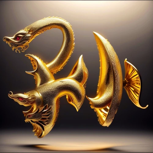 golden dragon,dragon design,chinese dragon,dragon,wyrm,dragon li,painted dragon,draconic,heraldic animal,fire breathing dragon,gryphon,golden unicorn,drexel,fractalius,gold paint stroke,dragons,gold trumpet,seat dragon,basilisk,the zodiac sign pisces