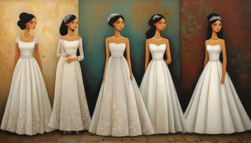 bridal clothing,wedding dresses,wedding dress train,bridal party dress,wedding gown,bridal dress,wedding dress,debutante,quinceanera dresses,bridal,hoopskirt,evening dress,dowries,ball gown,assyrian,bridal jewelry,diadem,golden weddings,women's clothing,white figures,Art,Artistic Painting,Artistic Painting 29