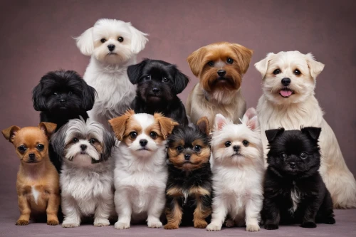 pekingese,dog breed,tibetan terrier,dog pure-breed,havanese,tibetan spaniel,ancient dog breeds,kennel club,giant dog breed,small breed,color dogs,family dog,lhasa apso,diverse family,dogshow,cavalier king charles spaniel,mixed breed,affenpinscher,king charles spaniel,family portrait,Photography,Documentary Photography,Documentary Photography 24