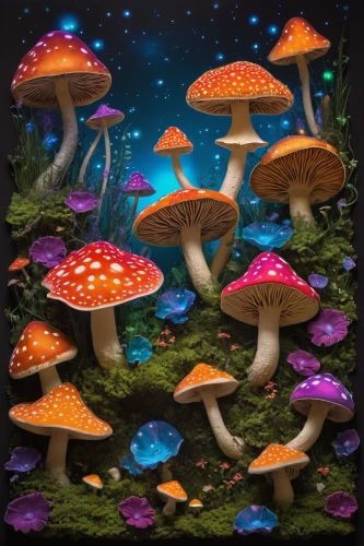 mushroom landscape,toadstools,forest mushrooms,mushrooms,mushroom island,cubensis,fairy forest,fairy galaxy,forest floor,forest mushroom,agaric,fungi,amanita,club mushroom,agaricaceae,crown caps,medicinal mushroom,brown mushrooms,blue mushroom,mushroom type,Photography,Documentary Photography,Documentary Photography 13