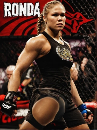 ronda,mma,ufc,striking combat sports,rhonda rauzi,mixed martial arts,bandog,lady honor,bonda,combat sport,ruda,santana,strong woman,toni,honey badger,female warrior,bandana background,strong women,borador,cd cover,Illustration,Realistic Fantasy,Realistic Fantasy 29