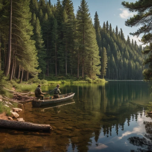 forest landscape,landscape background,coniferous forest,temperate coniferous forest,alpine lake,forest background,salt meadow landscape,beautiful lake,spruce forest,lakeside,river landscape,boat landscape,world digital painting,calm water,heaven lake,mountainlake,northern black forest,canoeing,forests,evening lake,Photography,General,Natural