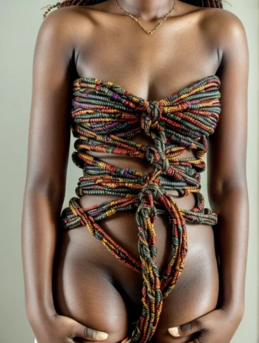 african woman,beautiful african american women,african culture,african art,bodypaint,rasta braids,african,african american woman,black woman,ebony,aborigine,body painting,nigeria woman,ethiopian girl,black skin,dark chocolate,jute rope,benin,harnessed,body art