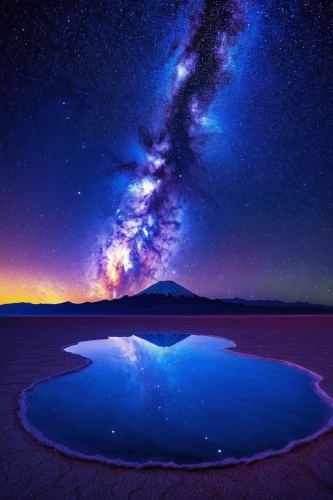 volcano pool,tongariro,alien planet,crater lake,alien world,the milky way,milky way,dead vlei,the atacama desert,astronomy,cosmos field,volcanic lake,volcanic field,milkyway,atacama desert,sulfur cosmos,cosmos,salar de uyuni,atacama,cosmic eye,Illustration,Realistic Fantasy,Realistic Fantasy 44