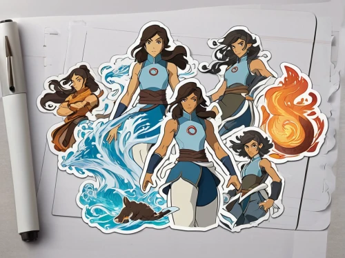 stickers,copic,animal stickers,mermaid vectors,sticker,playmat,five elements,sirens,clipart sticker,banner set,mockup,cyan,elements,vector design,3d mockup,decals,game illustration,coloring outline,markers,prints,Unique,Design,Sticker