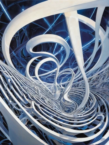 spiralling,kinetic art,torus,spirals,spiral background,spiral binding,winding staircase,spiral,curved ribbon,whirlpool pattern,time spiral,winding steps,glass fiber,spiral staircase,panoramical,complexity,winding,cellophane noodles,coils,fluid flow,Conceptual Art,Sci-Fi,Sci-Fi 24