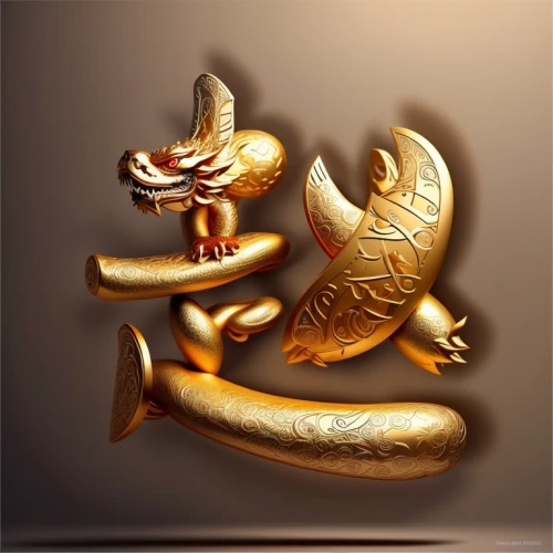 golden dragon,chinese dragon,gold trumpet,dragon design,heraldic animal,gold deer,trumpet gold,trumpet of the swan,gold spangle,wand gold,barongsai,golden unicorn,trumpet shaped,griffon bruxellois,gryphon,the zodiac sign pisces,painted dragon,nepal rs badge,wyrm,golden crown