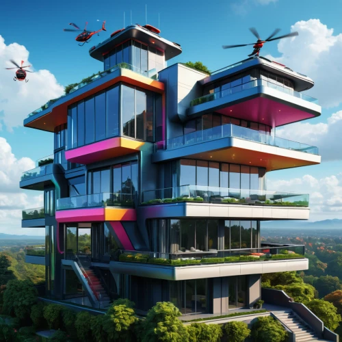 sky apartment,futuristic architecture,modern architecture,cube stilt houses,residential tower,cubic house,sky space concept,eco-construction,mixed-use,eco hotel,smart house,futuristic landscape,modern house,apartment building,apartment block,condominium,residential,3d rendering,apartment complex,cube house,Conceptual Art,Fantasy,Fantasy 30