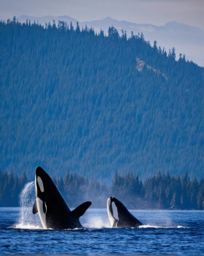 vancouver island,killer whale,orca,british columbia,humpback whale,whales,humpback,marine mammals,whale fluke,cetacean,whale tail,cetacea,northern whale dolphin,oceanic dolphins,sea mammals,tofino,diving fins,two dolphins,tursiops truncatus,dorsal fin,Art,Classical Oil Painting,Classical Oil Painting 15