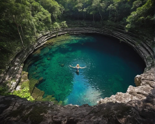 cave on the water,underground lake,cenote,blue cave,philippines,sinkhole,sunken boat,natural arch,limestone arch,sea cave,the blue caves,floating over lake,devil's bridge,philippines php,dug out canoe,blue caves,slovenia,belize,samoa,pit cave,Conceptual Art,Fantasy,Fantasy 29