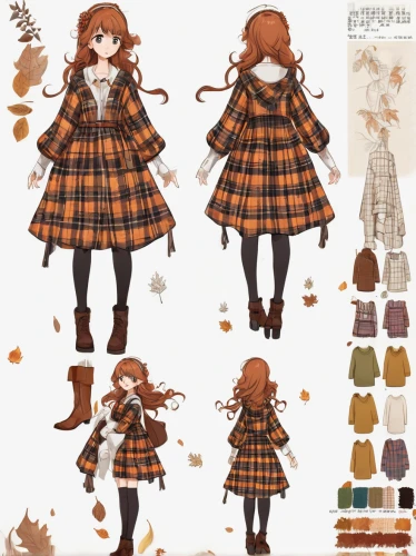 autumn plaid pattern,autumn cupcake,autumn theme,cinnamon girl,winter dress,autumn pattern,pumpkin autumn,gingerbread girl,maple,winter clothes,bunches of rowan,autumn decor,autumn camper,autumn background,tartan colors,seasons,chestnut sparrow,autumn,tartan,forest clover,Unique,Design,Character Design