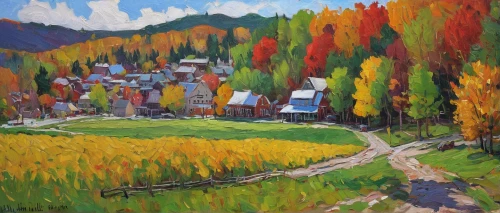 vail,telluride,aspen,fall landscape,whistler,banff,aurora village,autumn landscape,salt meadow landscape,american aspen,alberta,fall foliage,carcross,colorado,autumn mountains,oheo gulch,birch alley,banff alberta,ski resort,bow valley,Art,Artistic Painting,Artistic Painting 03