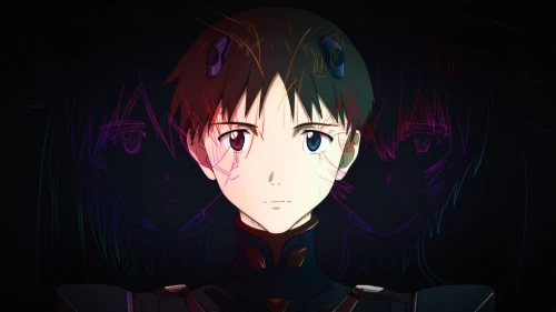 sidonia,evangelion,evangelion eva 00 unit,evangelion unit-02,evangelion evolution unit-02y,shepard,persona,rei ayanami,anime 3d,vector art,portrait background,dark red,dark portrait,anime boy,yukio,red and blue,avatar,humanoid,edit icon,vector