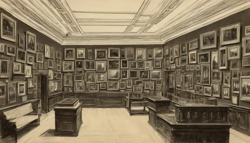 gallery,wade rooms,art gallery,lecture room,louvre,lecture hall,board room,paintings,royal interior,cabinets,study room,galleriinae,danish room,louvre museum,reading room,cabinet,treasury,the interior of the,art nouveau frames,hall,Illustration,Black and White,Black and White 08