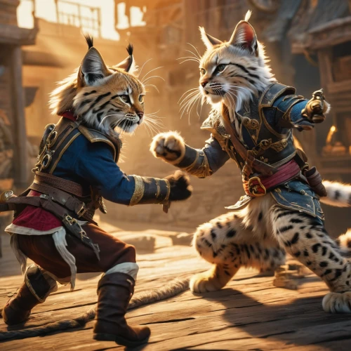 cat warrior,cats playing,fighting poses,goki,furta,massively multiplayer online role-playing game,animals hunting,hunting scene,furry,skirmish,game art,action-adventure game,battle,kung fu,foxes,two cats,duel,cordoba fighting dog,fight,cats,Photography,General,Natural