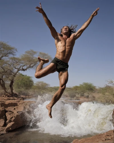 cliff jumping,samburu,leap for joy,jump river,tarzan,tsavo,aboriginal culture,anmatjere man,botswana bwp,enjoyment of life,leap of faith,zambia zmw,aboriginal australian,leaping,jumping off,sudan,alismatales,northern territory,tassili n'ajjer,aborigine,Photography,Documentary Photography,Documentary Photography 35