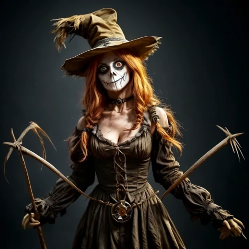 halloween witch,voodoo woman,la catrina,the witch,danse macabre,dance of death,scarecrow,witch,catrina calavera,witch broom,huntress,la calavera catrina,skull bones,redhead doll,witch's hat icon,celebration of witches,sorceress,witch hat,pirate,undead warlock